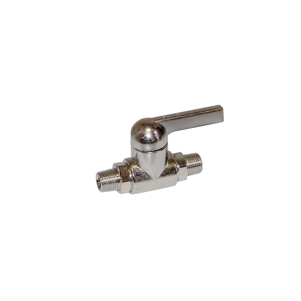 Bedford Precision Ball Valve, 1/4in NPT x 1/4in NPT, 250 PSI for Binks